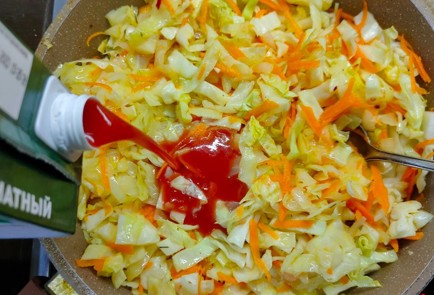 Фото шага рецепта Солянка из свежей капусты 175459 шаг 12  
