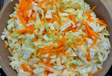 Фото шага рецепта Солянка из свежей капусты 175459 шаг 9  