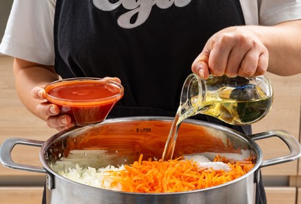 Фото шага рецепта Солянка с грибами на зиму 187078 шаг 5  