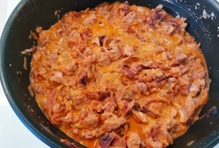 Фото шага рецепта Солянка с курицей и беконом 175542 шаг 14  