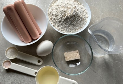 Фото шага рецепта Сосиски в тесте 174251 шаг 1  