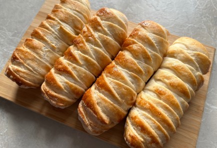 Фото шага рецепта Сосиски в тесте 174251 шаг 12  