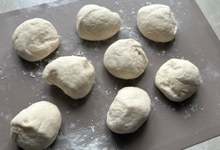 Фото шага рецепта Сосиски в тесте 174251 шаг 7  