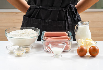 Фото шага рецепта Сосиски в тесте 190295 шаг 1  