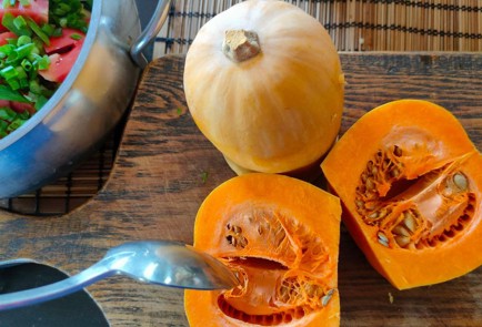 Фото шага рецепта Соте из тыквы и баклажана 174789 шаг 10  