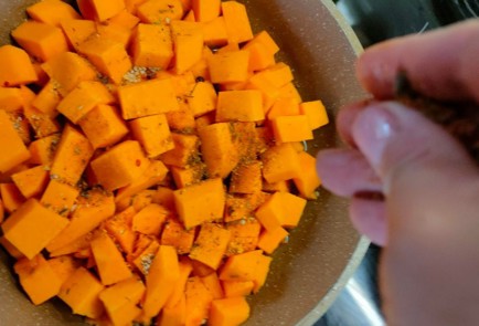 Фото шага рецепта Соте из тыквы и баклажана 174789 шаг 14  