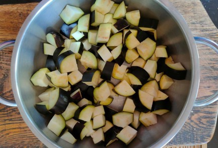 Фото шага рецепта Соте из тыквы и баклажана 174789 шаг 3  