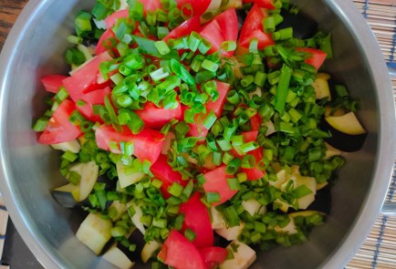 Фото шага рецепта Соте из тыквы и баклажана 174789 шаг 9  