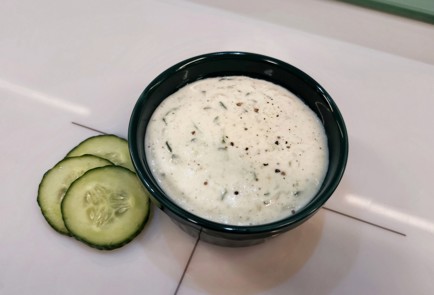 Фото шага рецепта Соус дзадзики 188240 шаг 10  