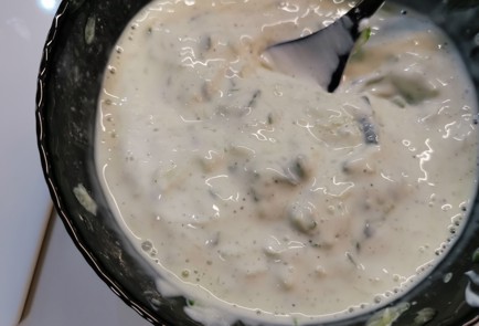 Фото шага рецепта Соус дзадзики 188240 шаг 5  