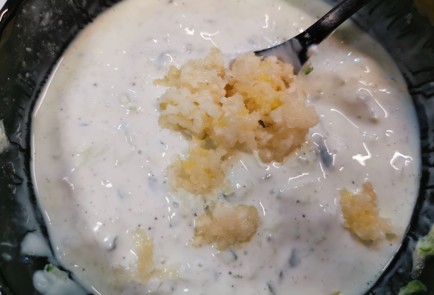 Фото шага рецепта Соус дзадзики 188240 шаг 6  