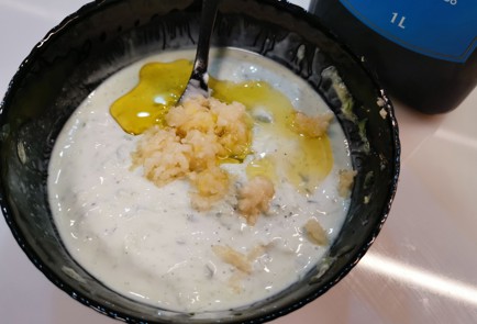 Фото шага рецепта Соус дзадзики 188240 шаг 7  