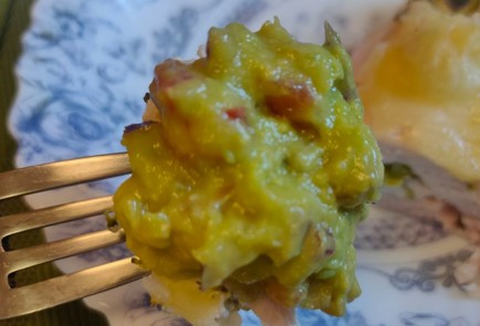 Фото шага рецепта Соус из авокадо помидора и лука 187040 шаг 14  