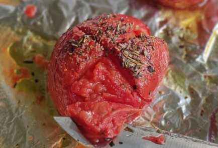 Фото шага рецепта Соус из запеченных томатов 173823 шаг 6  