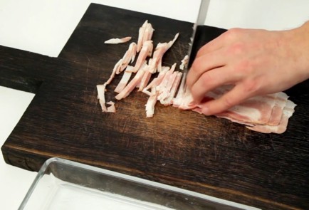 Фото шага рецепта Спагетти аматричана 49598 шаг 2  