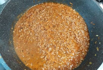 Фото шага рецепта Спагетти болоньезе 190707 шаг 8  