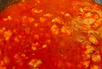 Фото шага рецепта Спагетти как болоньезе 188811 шаг 13  