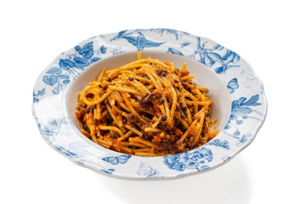 Фото шага рецепта Спагетти с чечевицей 176114 шаг 11  