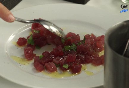 Фото шага рецепта Спагетти с зеленым горошком и тунцом 125374 шаг 2  