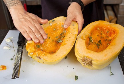 Фото шага рецепта Спагеттисквош с вялеными помидорами 30412 шаг 2  