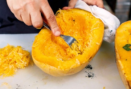 Фото шага рецепта Спагеттисквош с вялеными помидорами 30412 шаг 5  