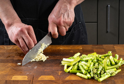 Фото шага рецепта Спагетти со спаржей 191614 шаг 3  