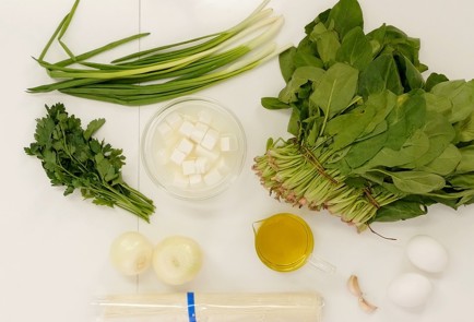 Фото шага рецепта Пирог со шпинатом Спанакопита 79807 шаг 1  