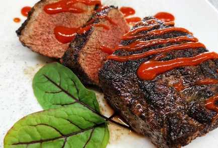 Фото шага рецепта Стейк Black Angus на сковороде 174164 шаг 11  