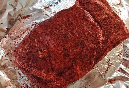 Фото шага рецепта Стейк Black Angus на сковороде 174164 шаг 2  