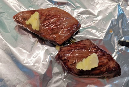 Фото шага рецепта Стейк харуки 188221 шаг 10  