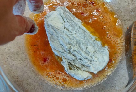 Фото шага рецепта Стейк из баклажан в панировке 189453 шаг 14  