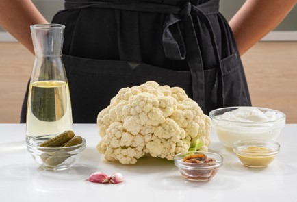 Фото шага рецепта Стейки из цветной капусты с горчичным соусом 174366 шаг 1  