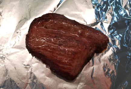 Фото шага рецепта Стейк из говядины 190476 шаг 5  