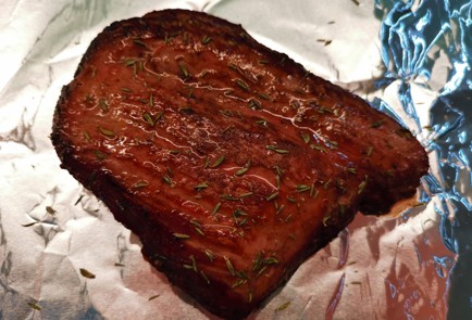 Фото шага рецепта Стейк из говядины 190476 шаг 6  