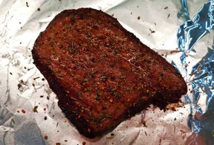 Фото шага рецепта Стейк из говядины 190476 шаг 7  