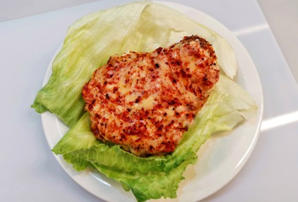 Фото шага рецепта Стейк из грудки индейки с сыром 187322 шаг 14