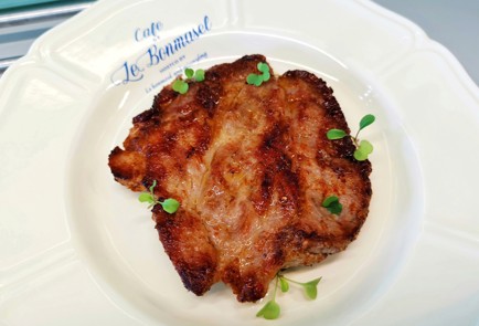 Фото шага рецепта Стейк из свинины 188931 шаг 10  