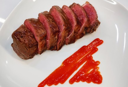 Фото шага рецепта Стейк стриплойн 187834 шаг 9  