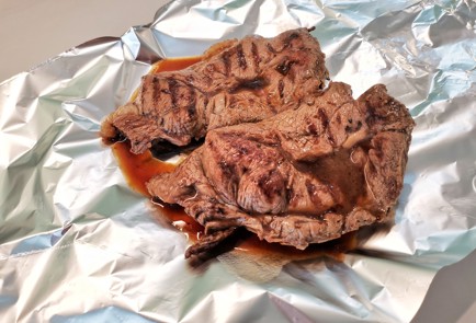 Фото шага рецепта Стейк топблейд с розмарином 140430 шаг 11