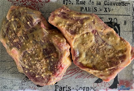 Фото шага рецепта Пряные стейки топблейд 176111 шаг 5  