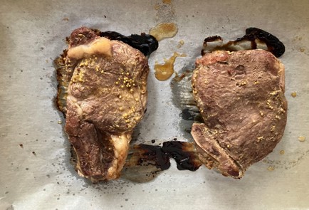 Фото шага рецепта Пряные стейки топблейд 176111 шаг 9  