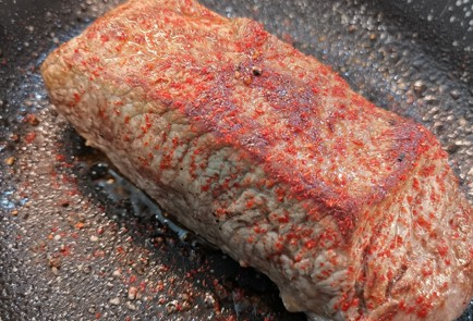 Фото шага рецепта Стейк трайтип 174165 шаг 8  