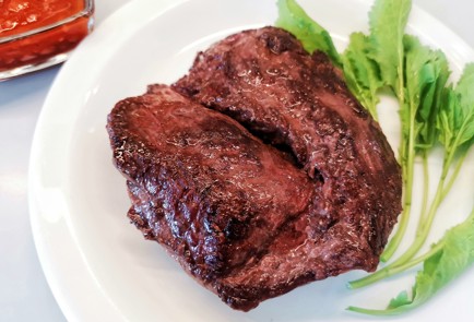 Фото шага рецепта Стейк вагю 189203 шаг 10  