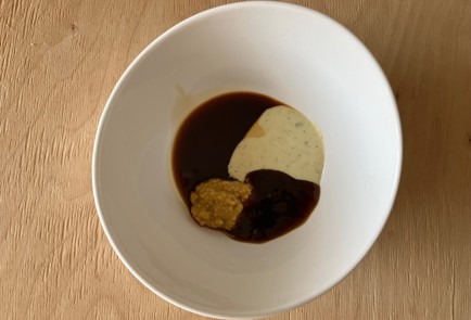 Фото шага рецепта Стейки из филе утки с чечевицей в духовке 173874 шаг 3  