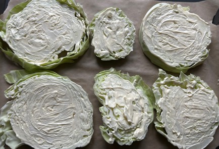 Фото шага рецепта Стейки из капусты 190007 шаг 3  