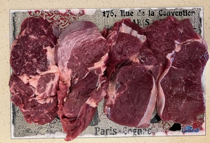 Фото шага рецепта Стейки рибай с чабером 176112 шаг 1