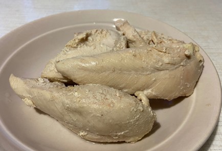 Фото шага рецепта Суфле из индейки на пару 163293 шаг 1  