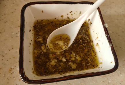 Фото шага рецепта Сухарики домашние из чиабатты с чесноком 190351 шаг 9  