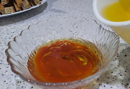 Фото шага рецепта Закуска к пиву из черного хлеба и кетчупа 190264 шаг 5  