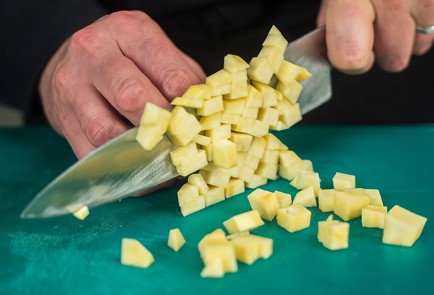 Фото шага рецепта Суп из белых грибов с репой 138558 шаг 4  